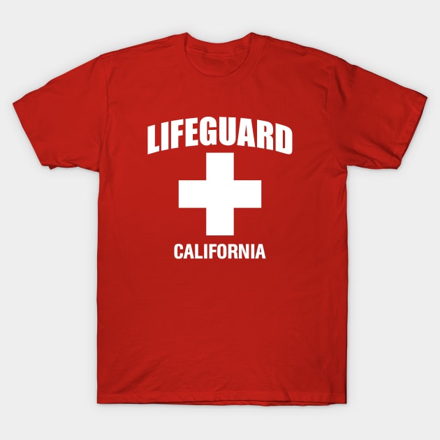 Lifeguard California T-Shirt by parashop